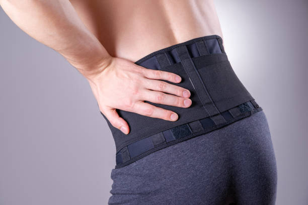 Abdominal Binder Post Surgery for Women or Men - 12 Wide Stomach Support